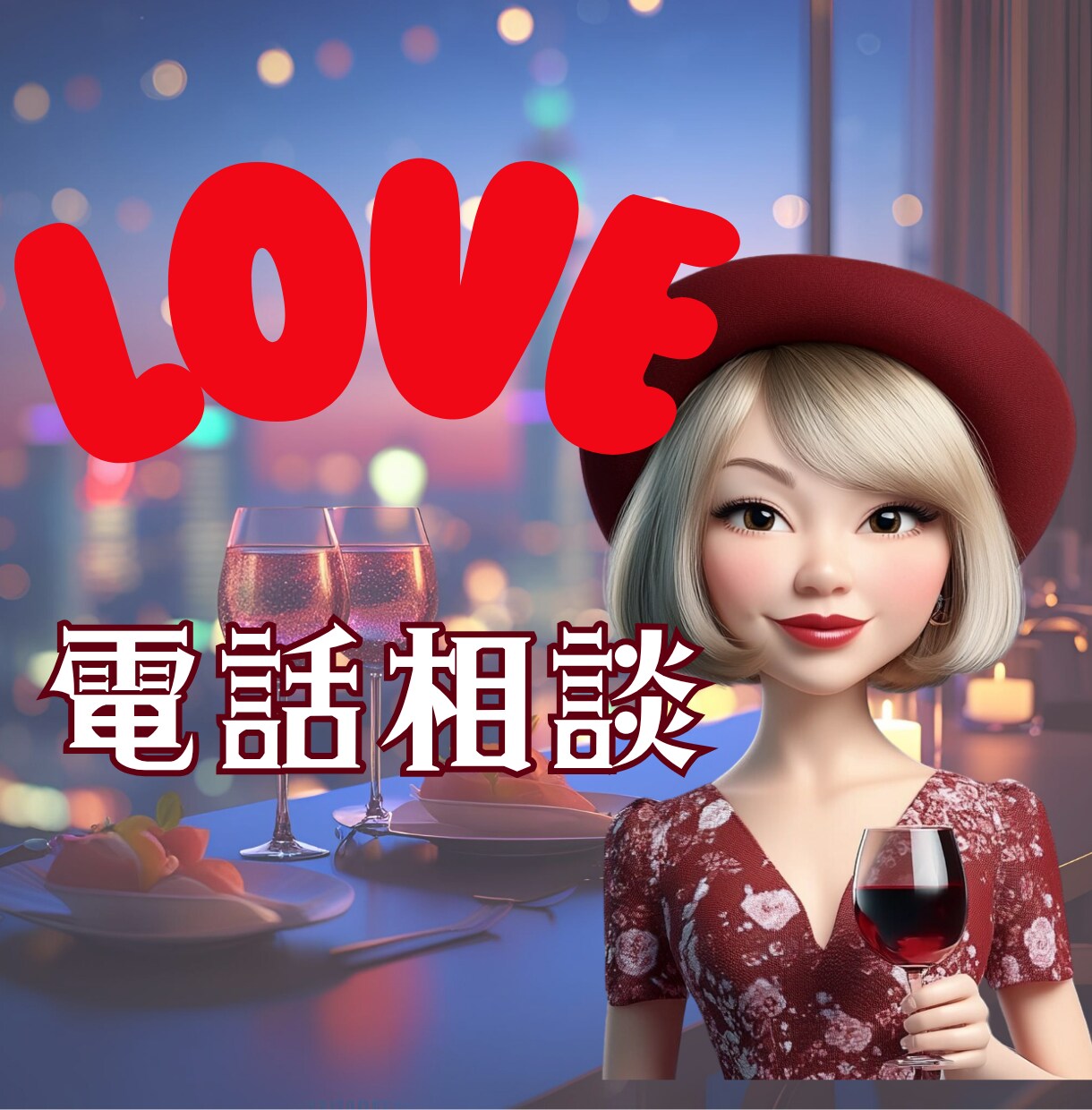 電話恋愛相談❤貴方の恋を応援します 大人の恋の為に、経験豊富なヒカリが愛あるアドバイスを致します イメージ1