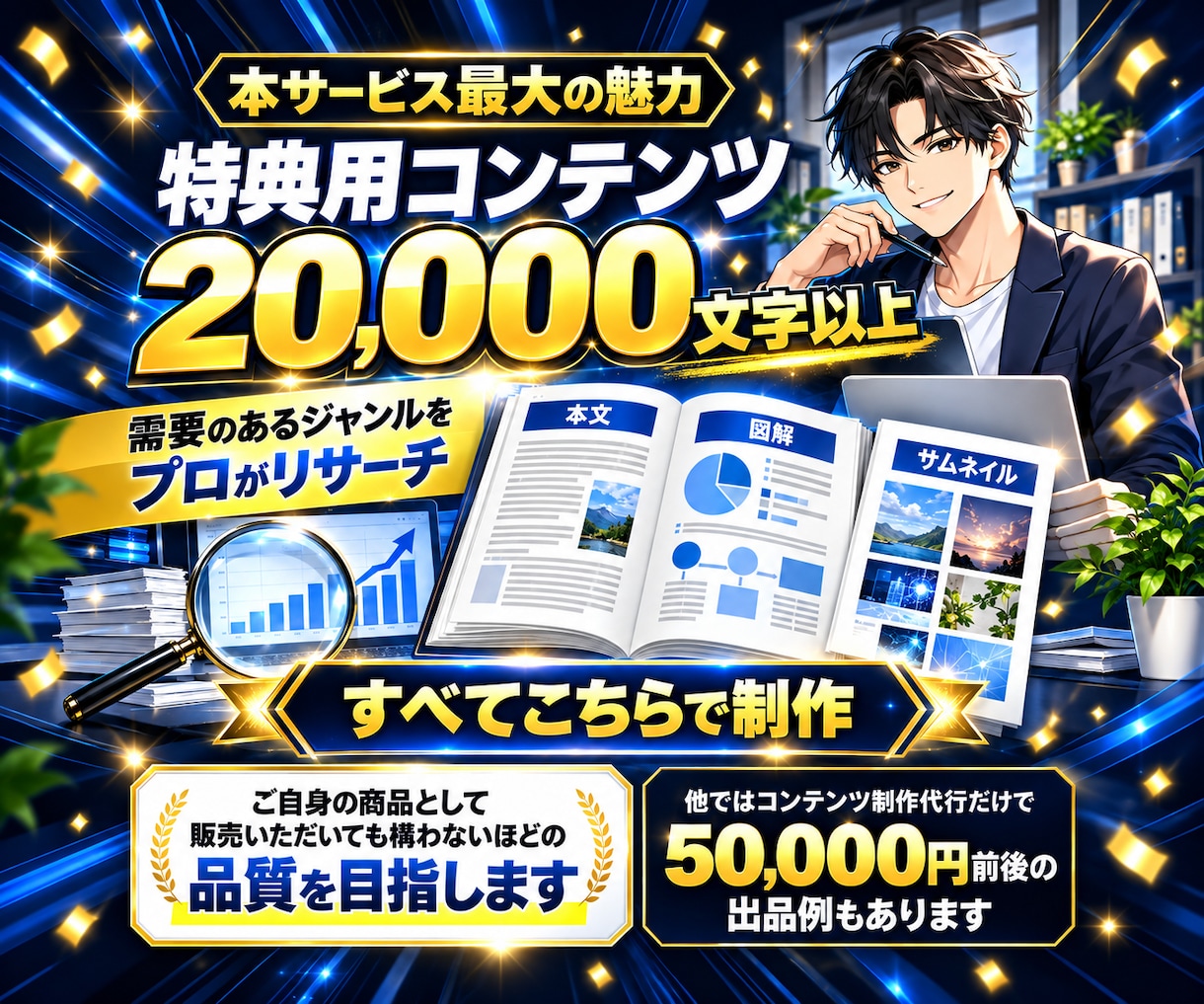 SNSアフィリエイトに必要なモノ全て制作代行します アカウント・特典・記事まで丸投げOK！あとは運用を始めるだけ イメージ7