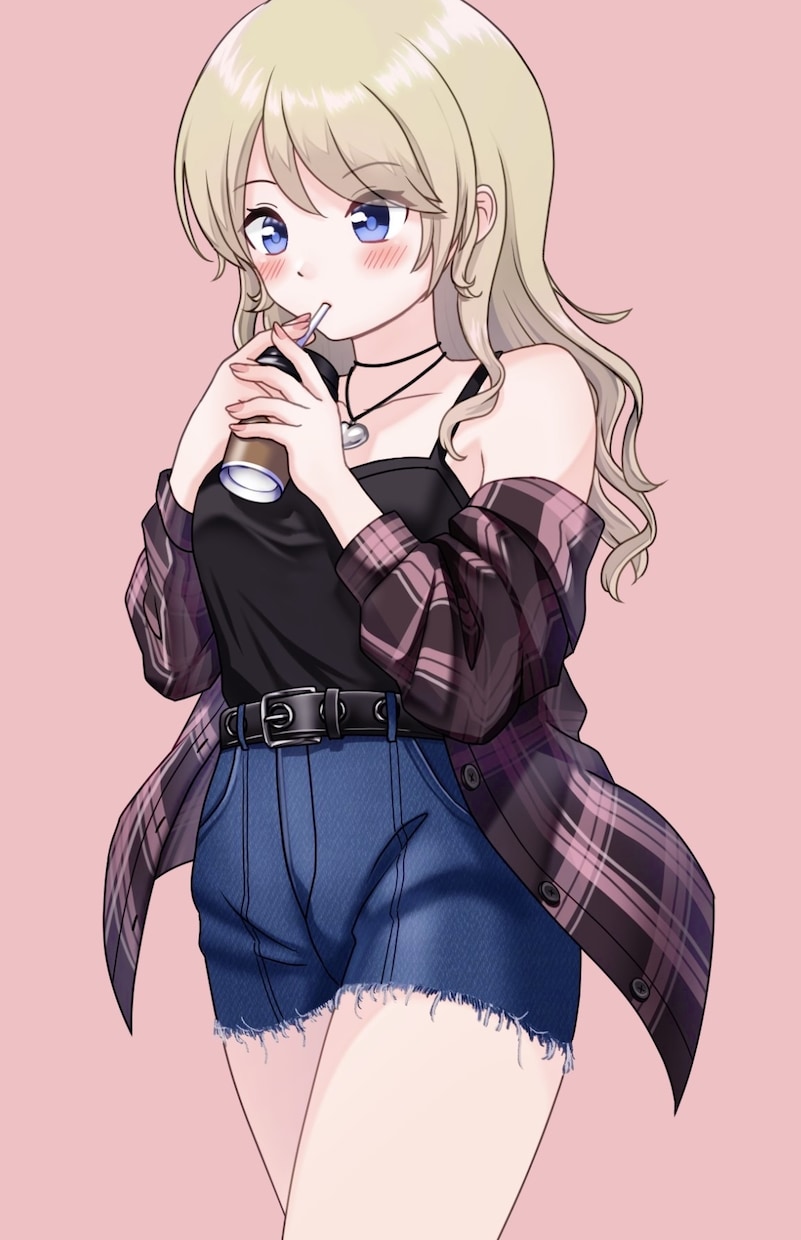 MVイラストなど！可愛い女の子のイラスト制作します ☆ MV用素材・フラスタパネル等のイラストご依頼受付中です！ イメージ5