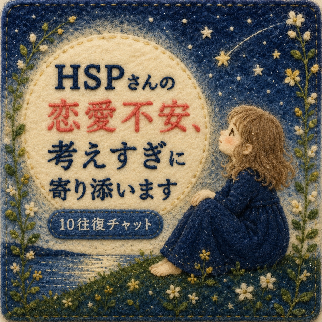 10往復☘️HSPさんの恋愛不安に寄り添います ✨恋愛のモヤモヤを安心して話せる場所です✨ イメージ1