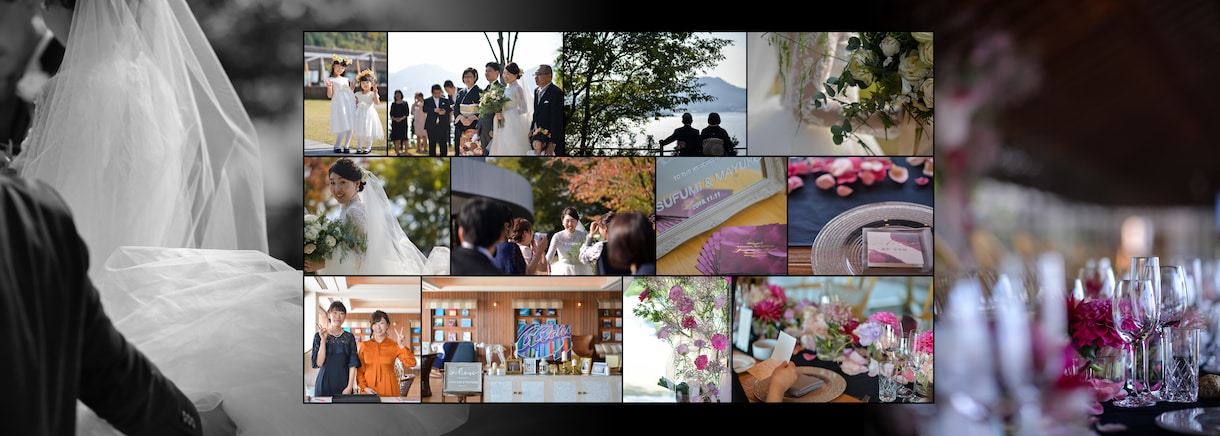 ブライダルオリジナルフォトアルバム作ります 結婚式、前撮り後撮り、オリジナルデザインフォトアルバム作成 イメージ4