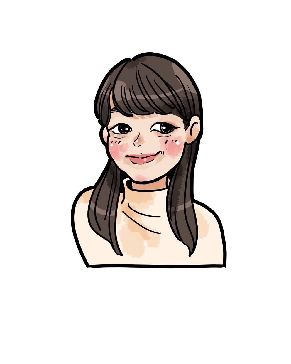 AIには出せない！手書き感ちびキャラ描きます 一枚一枚細部までこだわってます❤︎ 画像一枚から作成可能！ イメージ3