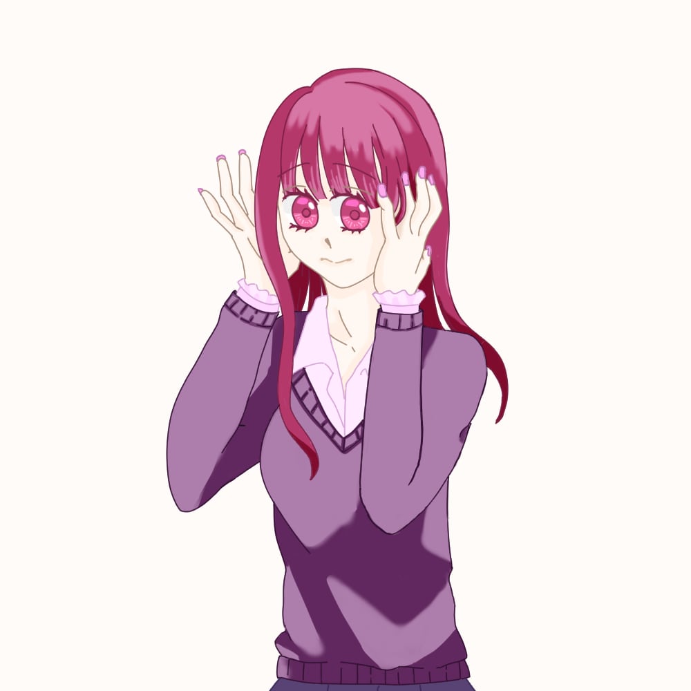可愛い女の子描きます 可愛い女の子をアイコンに使用ませんか イメージ1