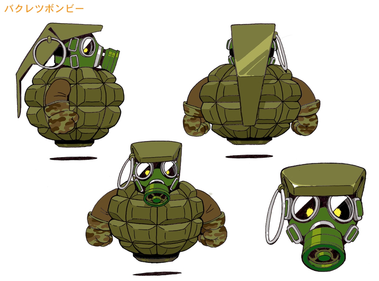 オリジナルのキャラクターを制作します かわいいベクターアート/ポップ イメージ9
