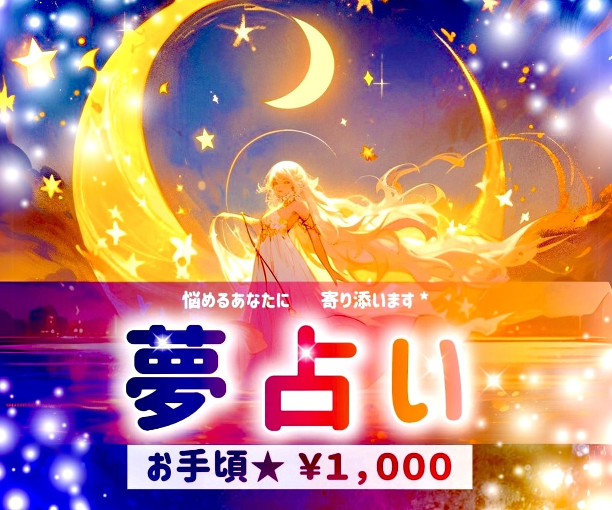 夢ゆる占い‪‪⭐️隠されたメッセージお伝えします 夢￤メッセージ￤2枚引き￤恋愛￤総合￤人間関係￤ヒント解明 イメージ1