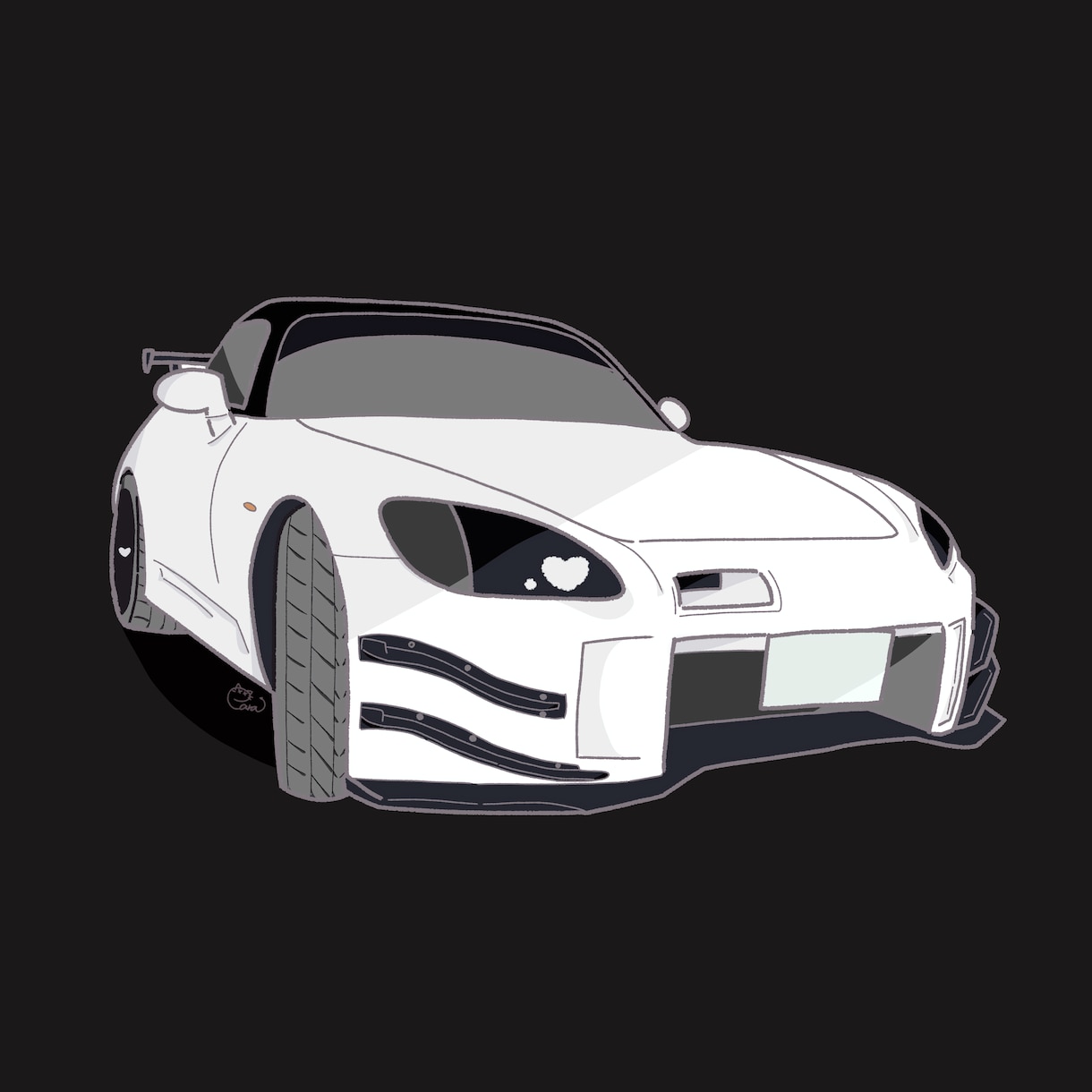 思い出いっぱいな愛車のイラスト描きます 大切な愛車・思い出の愛車イラストにしてみませんか?? イメージ6