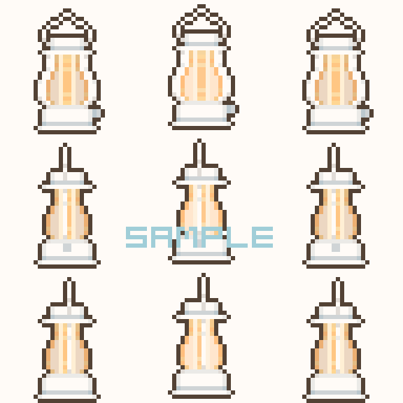 ミニキャラドット絵アバター作ります pictSQUARE・ピクリエ用ドット絵作ります イメージ8