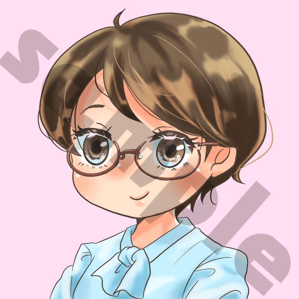 配信やSNSで目を引くミニキャラアイコンを描きます 商用OK｜YouTube・配信・スタンプ・X・インスタに イメージ11