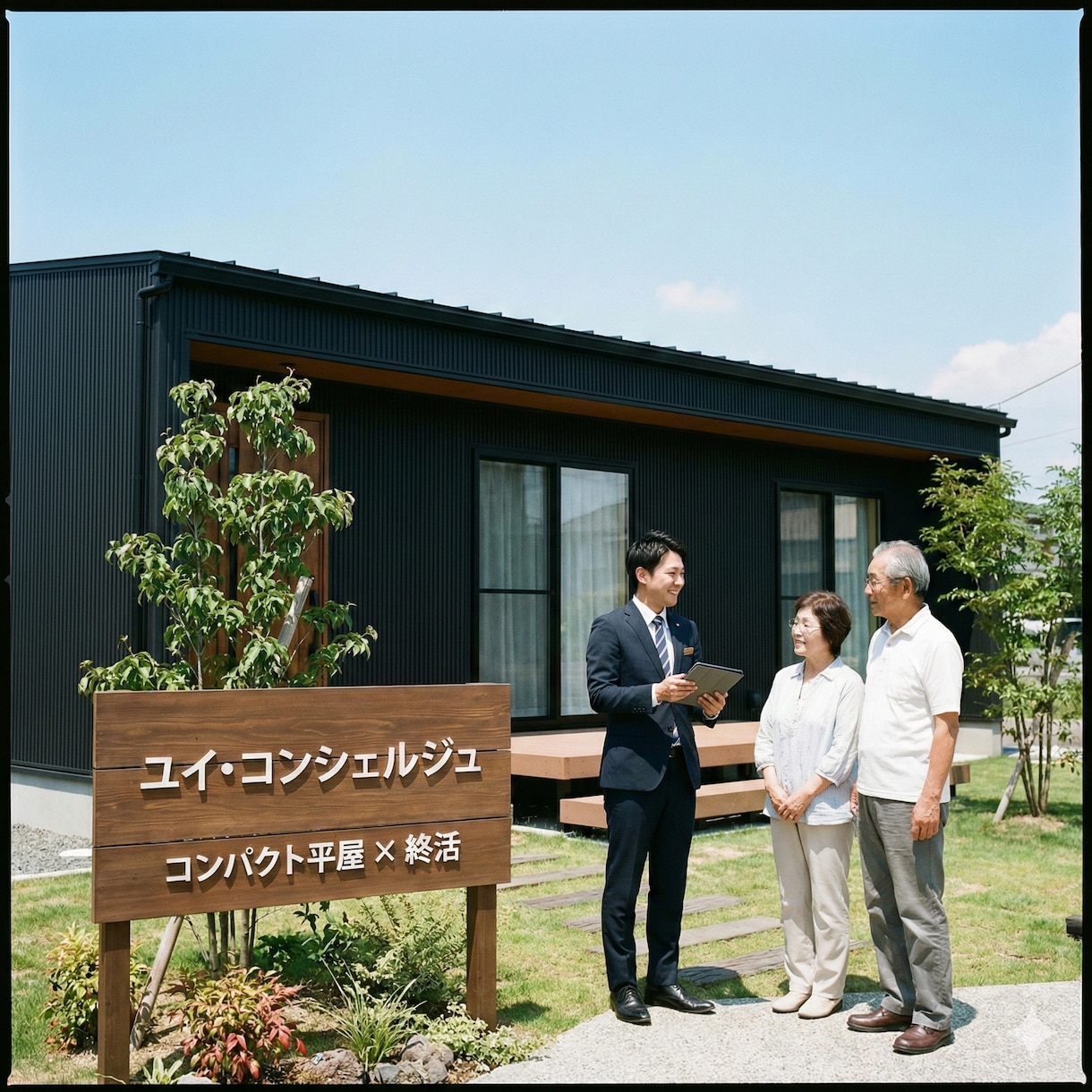 死後事務・見守り付き「コンパクト平屋」提案します 「孤独死」を防ぐ、元住宅のプロが教える新しい老後の住まい方。 イメージ1