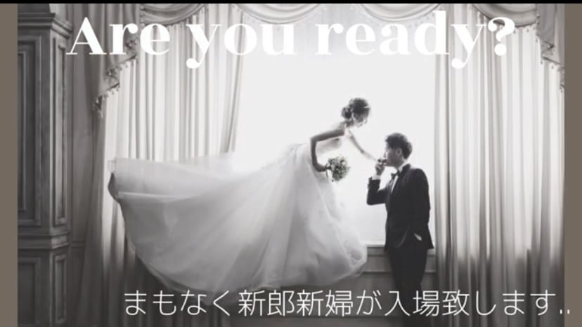 結婚式 盛り上がる オープニングムービー 作ります 写真のみで(動画も可能)おしゃれで素敵に♡⃛ イメージ5