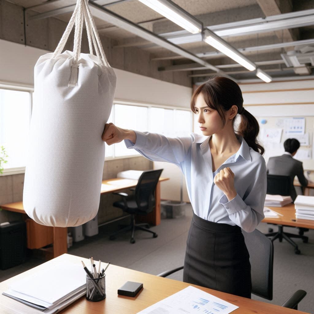 あの上司に殴りたいぐらいイライラする！お話聞きます ■そのイライラをサンドバッグを殴るようぶつけてください！ イメージ2