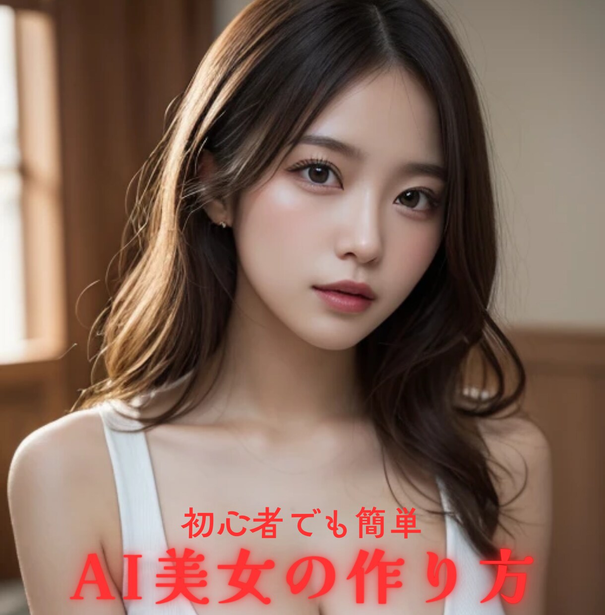 無料でAI美女マネタイズをする方法教えます 初心者さんも簡単にクオリティが高いAI美女が作成できます イメージ1