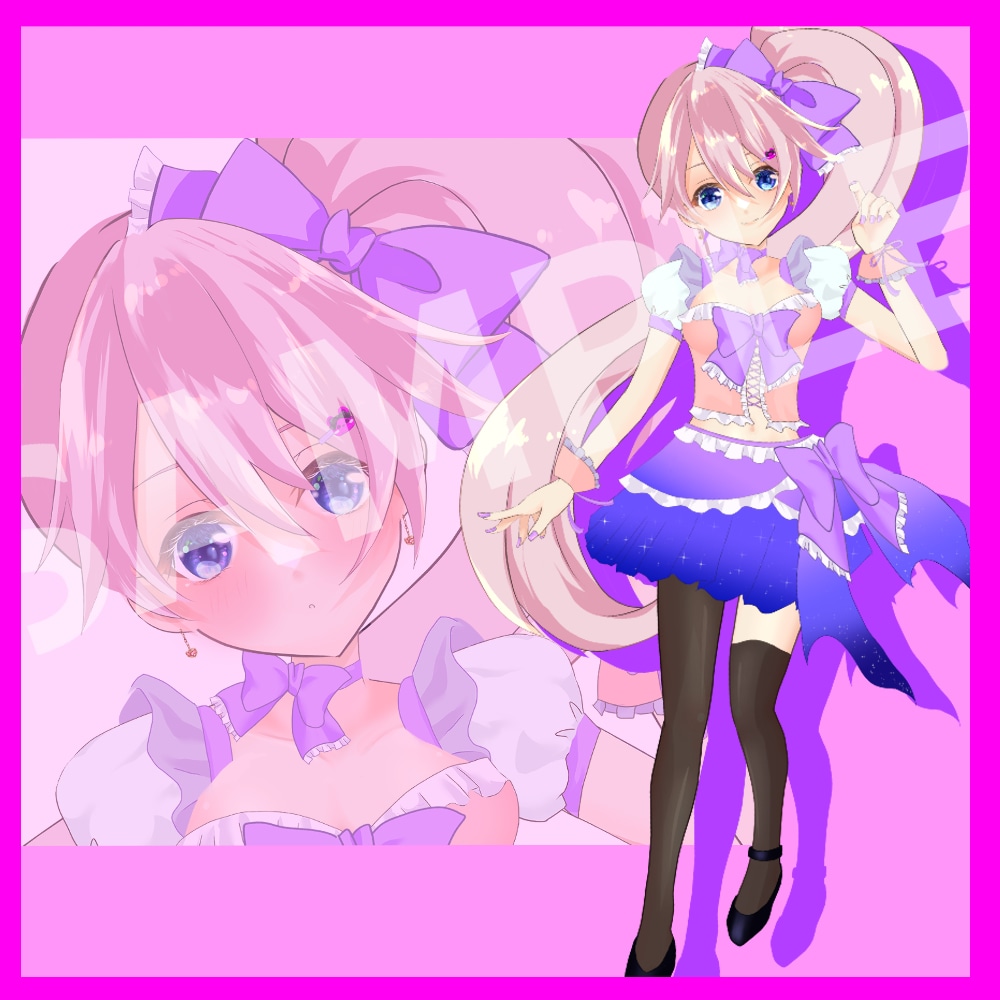 これだけでVtuberになれます キャラデザからモデリングまですべて一括安心簡単☆ イメージ5