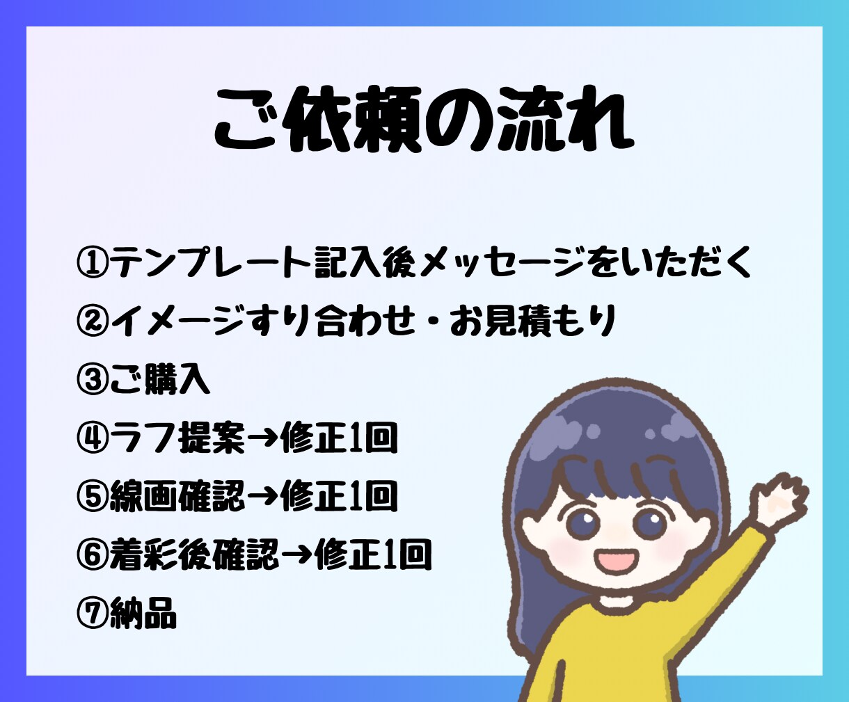 手描きでバナー、サムネイル作成します 似顔絵イラストつき！個性伝わるバナーで発信をお手伝いします イメージ6