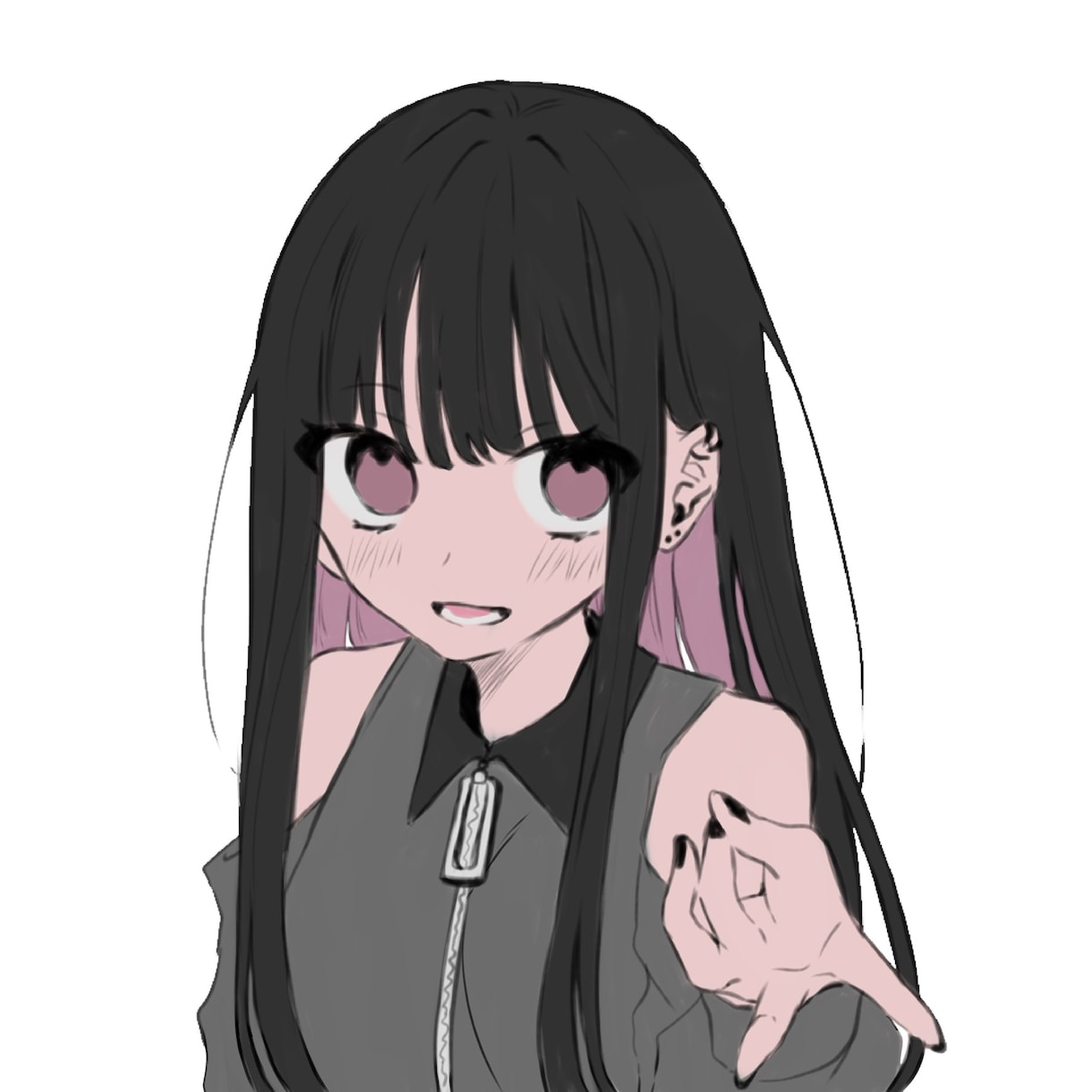 可愛い女の子のイラストを描きます 早筆の方ではあります！！お気軽に！！ イメージ2
