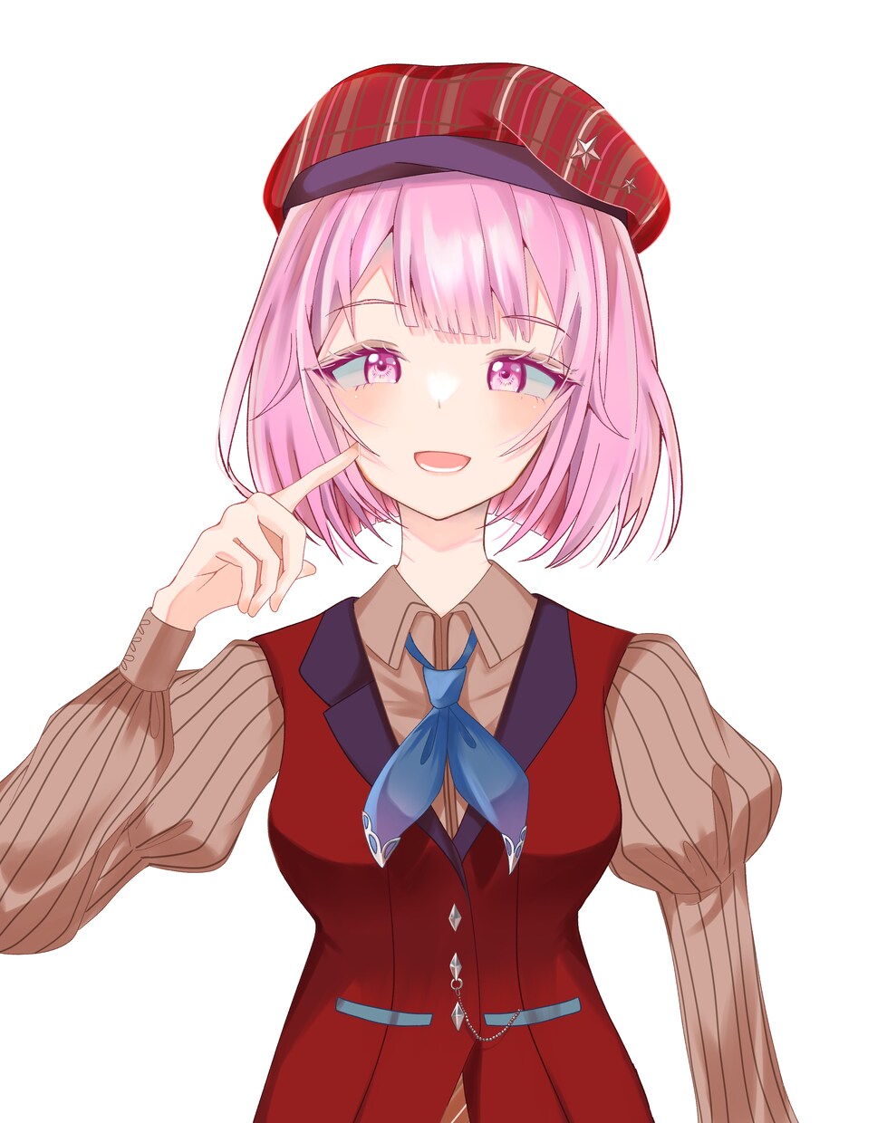かわいくてふんわりした女の子お描きします かわいいお花も一緒に描きます！ イメージ3