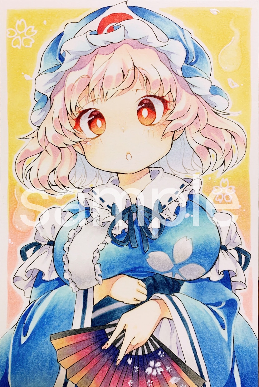 コピックで描いたイラストをお手元にお届けします アナログならではのぬくもりのあるイラストをお届けします♡ イメージ6
