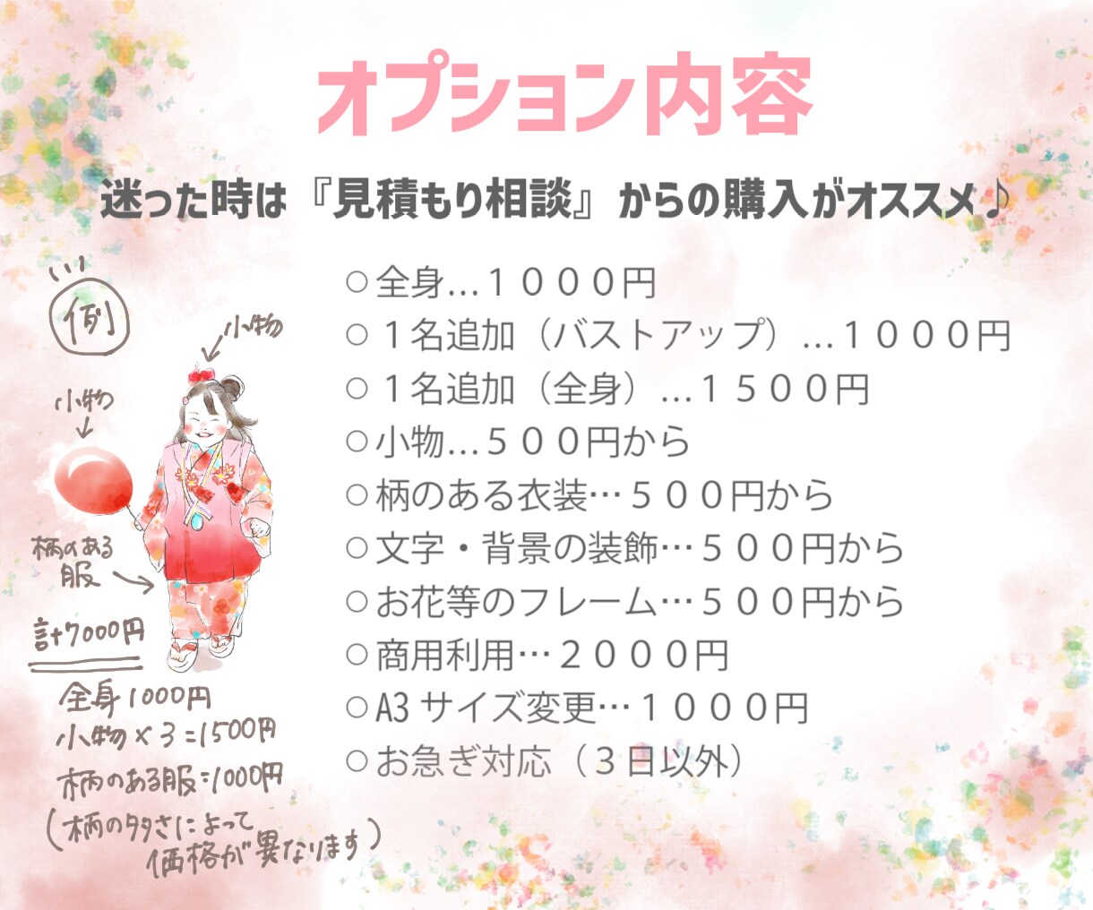 水彩画風✨心温まる優しい似顔絵をお描きします 結婚記念日、誕生日、還暦祝い、ウェルカムボード、プレゼント等 イメージ3