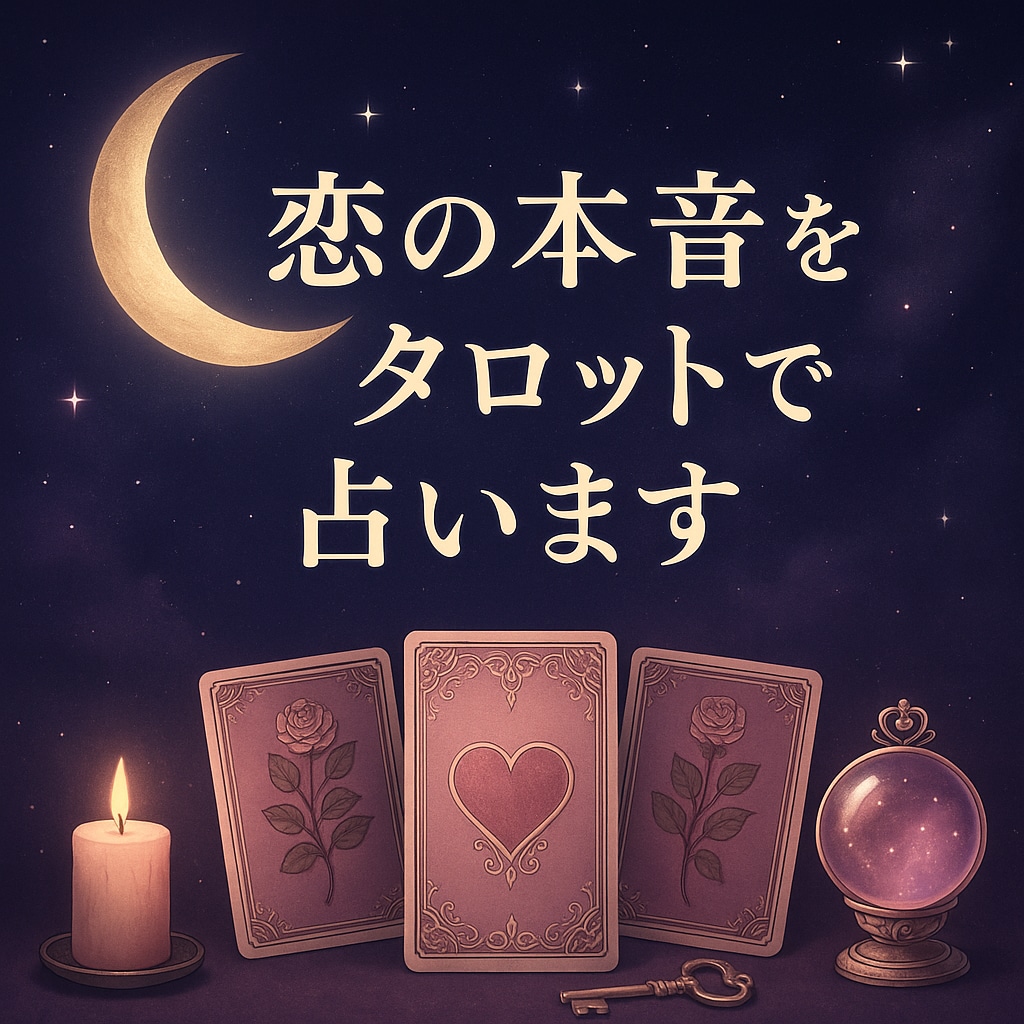 感情を読み解く霊感タロット占いをします メッセージの強いジャンピングカードを読み本音をお伝えします イメージ1