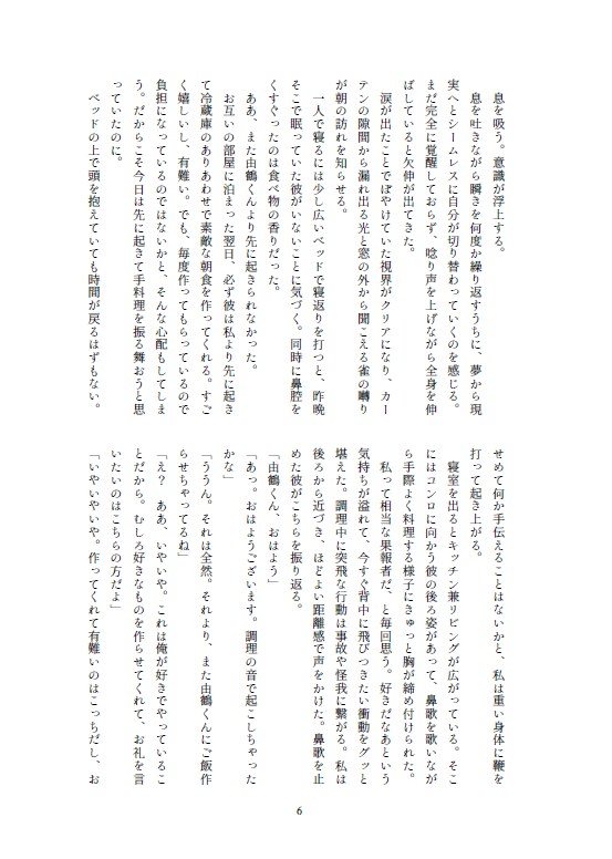 同人小説本の【表紙・本文デザイン】を制作します 作品の雰囲気・モチーフなどから表紙を制作します イメージ8