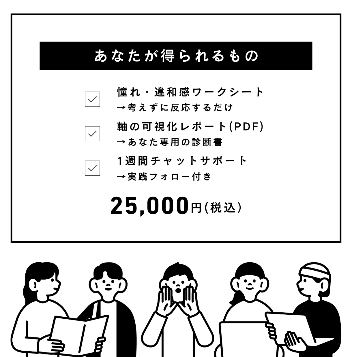 自己分析なし｜憧れから自分軸を見つけます 考えるのやめよう｜反応だけで自分が見える方法 イメージ3