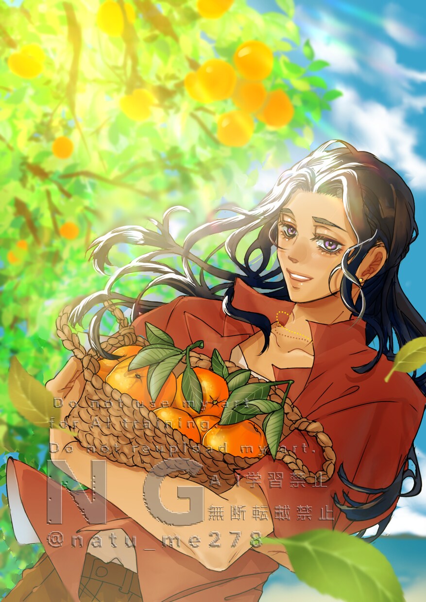 中性的な男子や女子、植物、自然をお描きします 貴方だけのイラストを、心を込めてお描きします。 イメージ9
