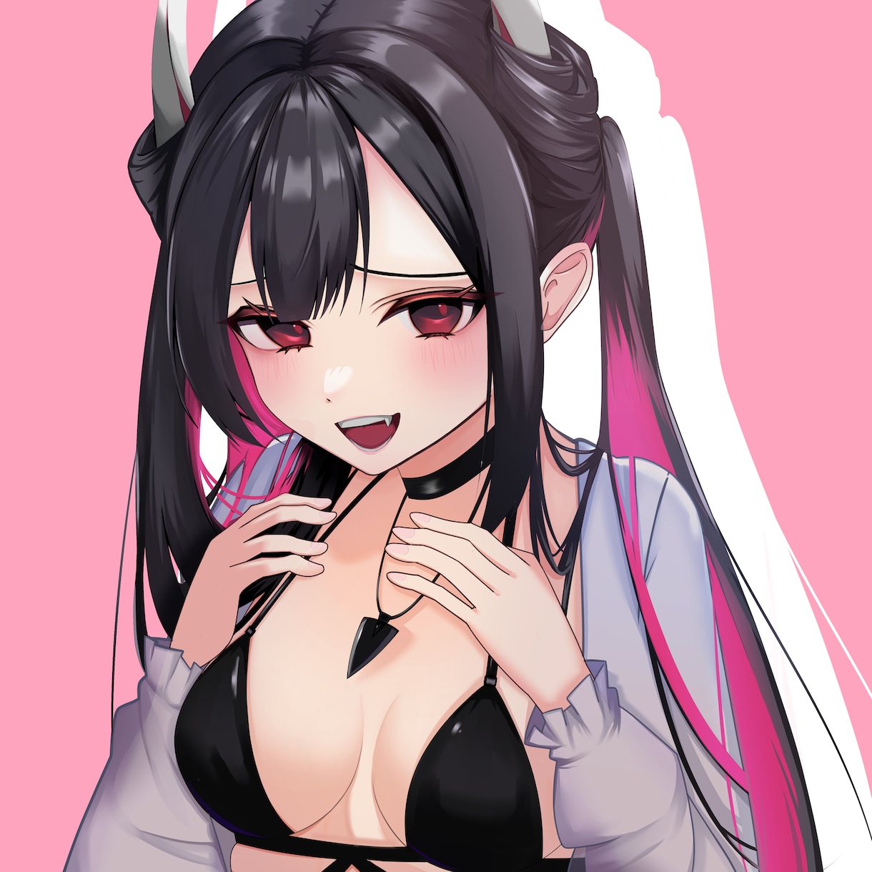 VTuber、オリキャラ等イラスト作成します アイコン作成バストアップイラスト作成 イメージ3