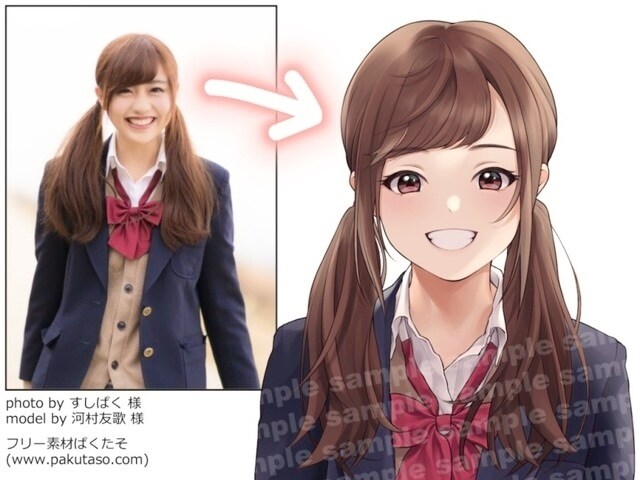 華やかな似顔絵やキャライラストを制作いたします 写真は無くてもOK！ご自身をキャラクター化も◎ イメージ8