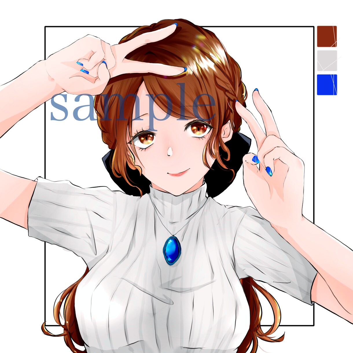 様々なアイコン作成します 寒色カラーを中心に柔軟にご希望する作品を制作いたします！！ イメージ4