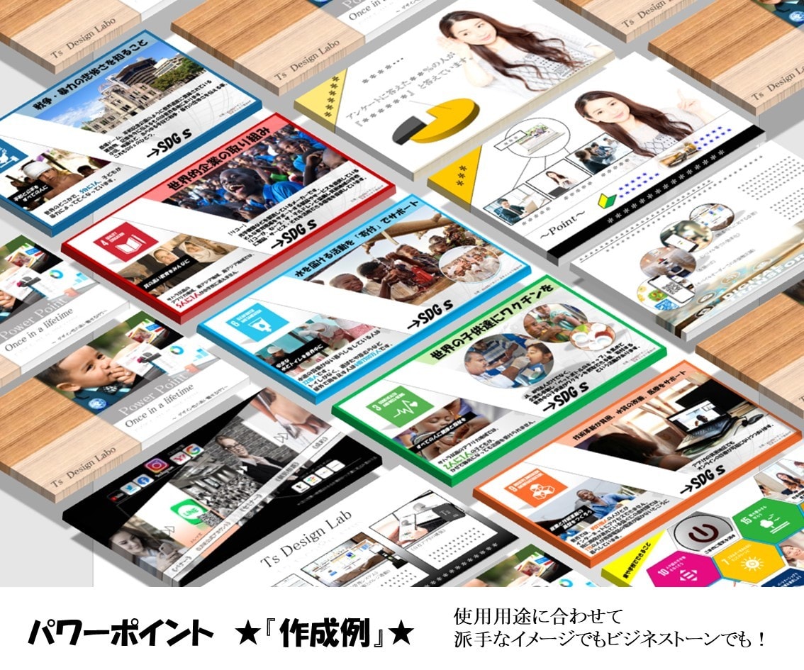 プレゼン、提案資料で魅せるパワーポイント作ります ★パワーポイント資料をシーンに合わせてお洒落に作成★ イメージ2