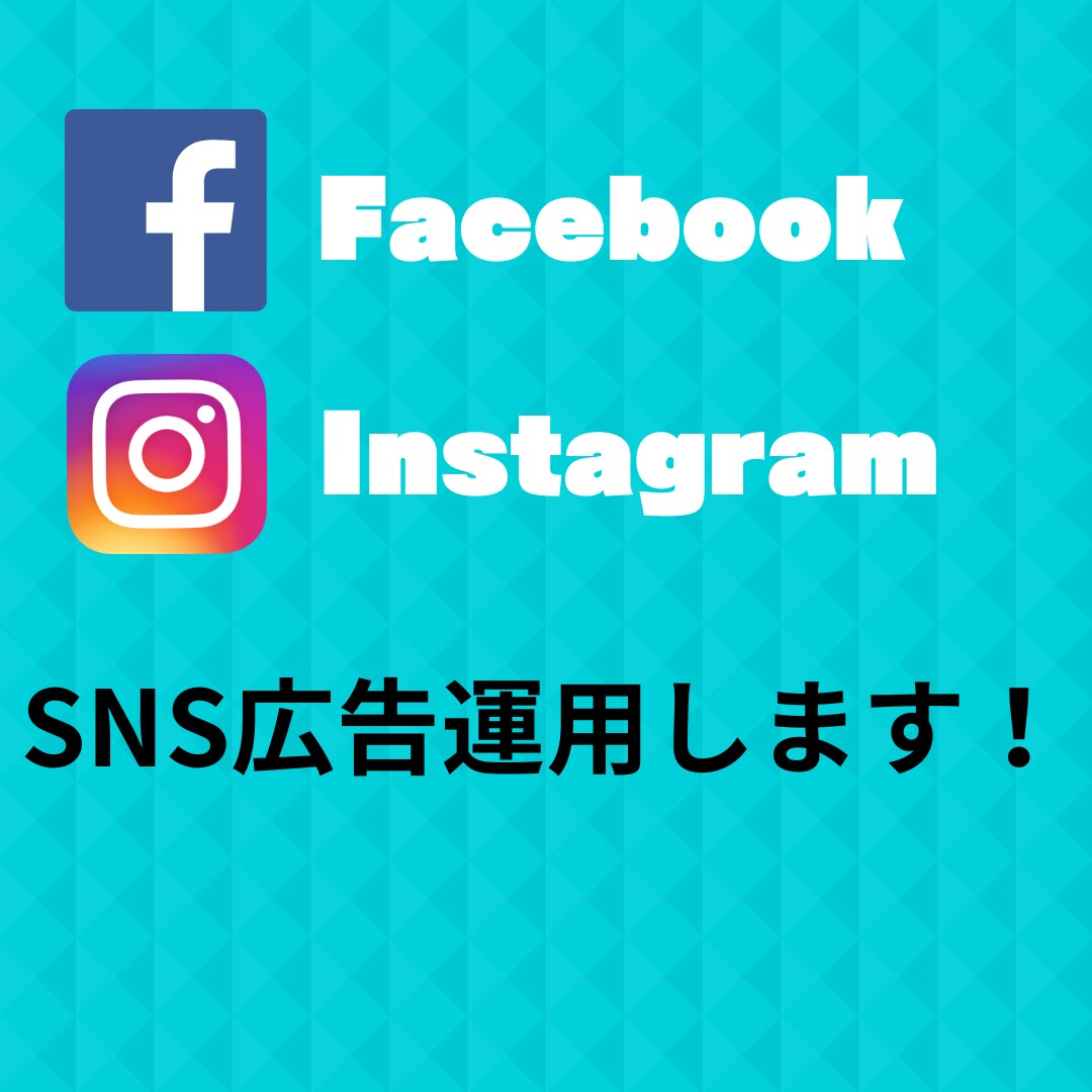 Facebook広告を運用します 広告運用を丸ごと引き受けます！ イメージ1