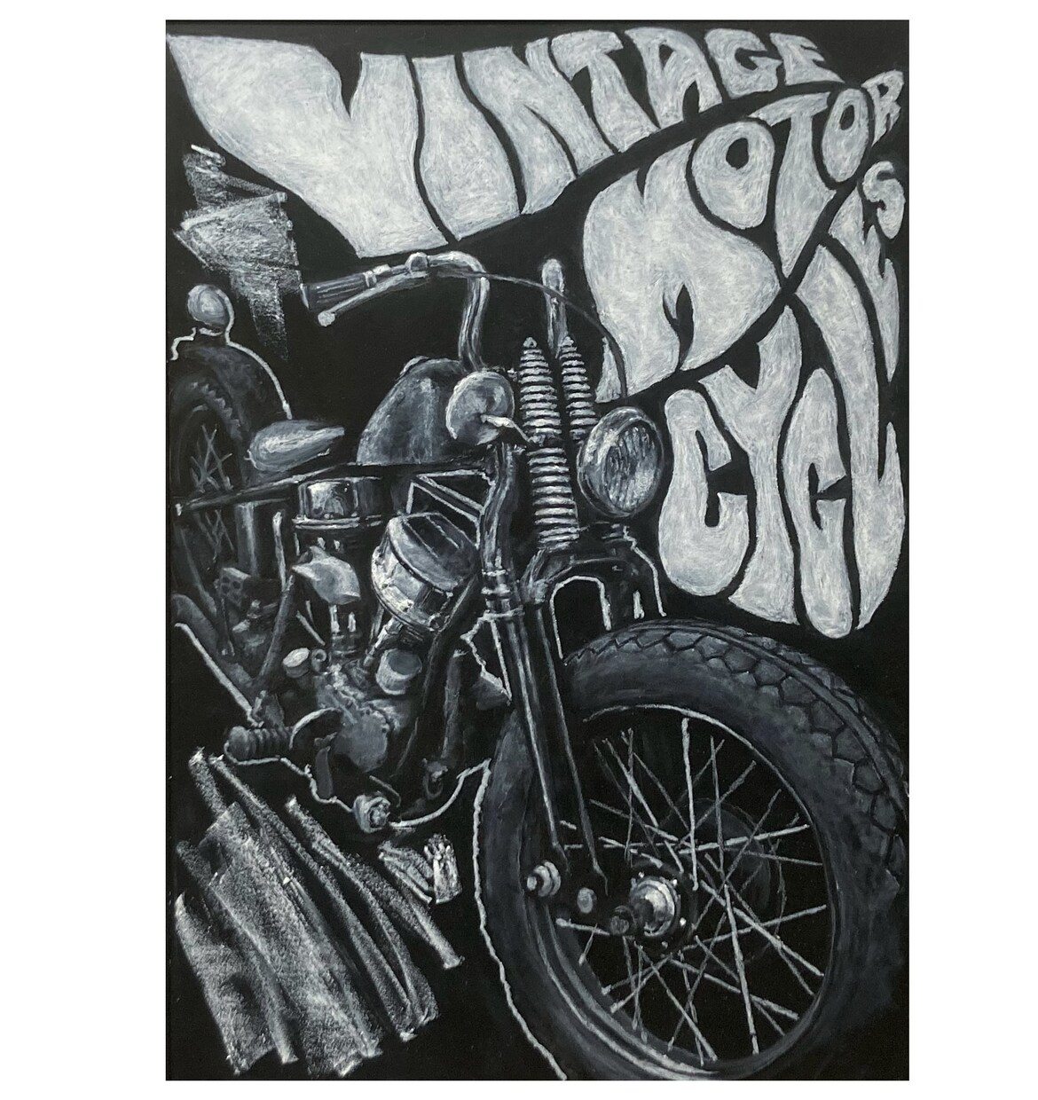 似顔絵、ペット、車やバイクをチョークで描きます インテリア、プレゼント、ウェルカムボードにどうぞ イメージ3