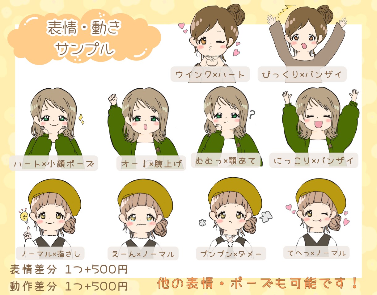 かわいくて親しみやすいアイコン描きます やさしい雰囲気のイラストが好きな方へ イメージ5