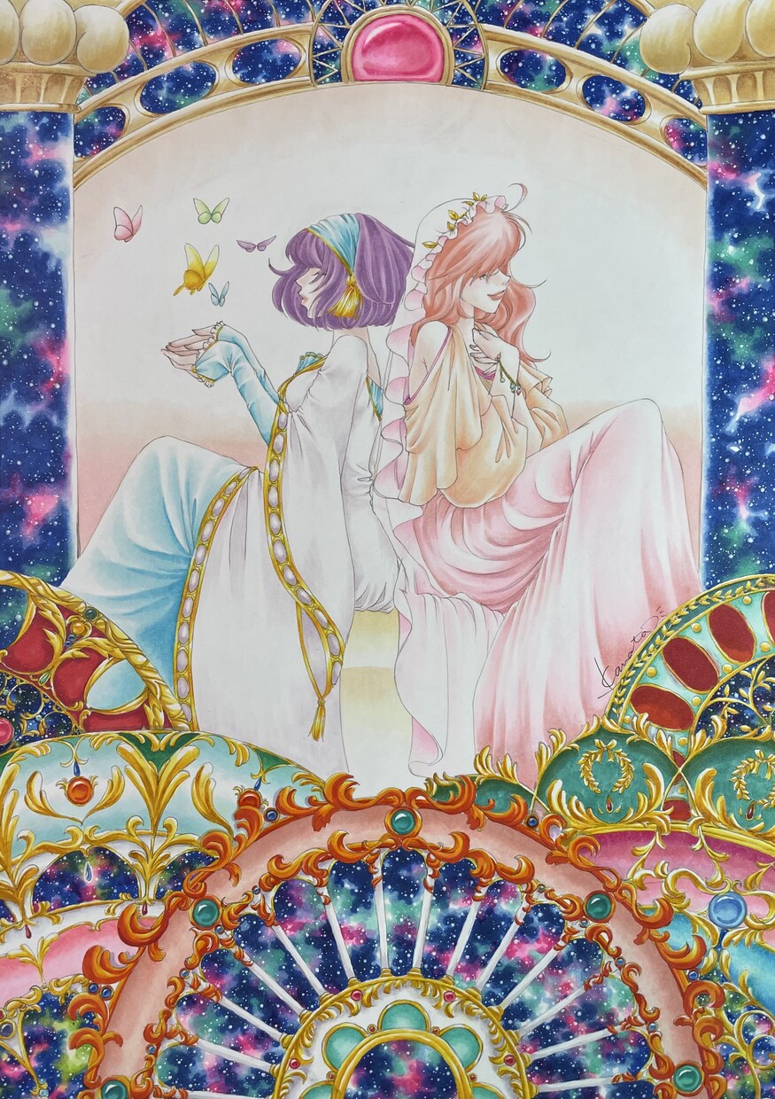 あなたのイラストに色を塗ります kanata独自の配色感覚であなたのイラストを彩ります！ イメージ2