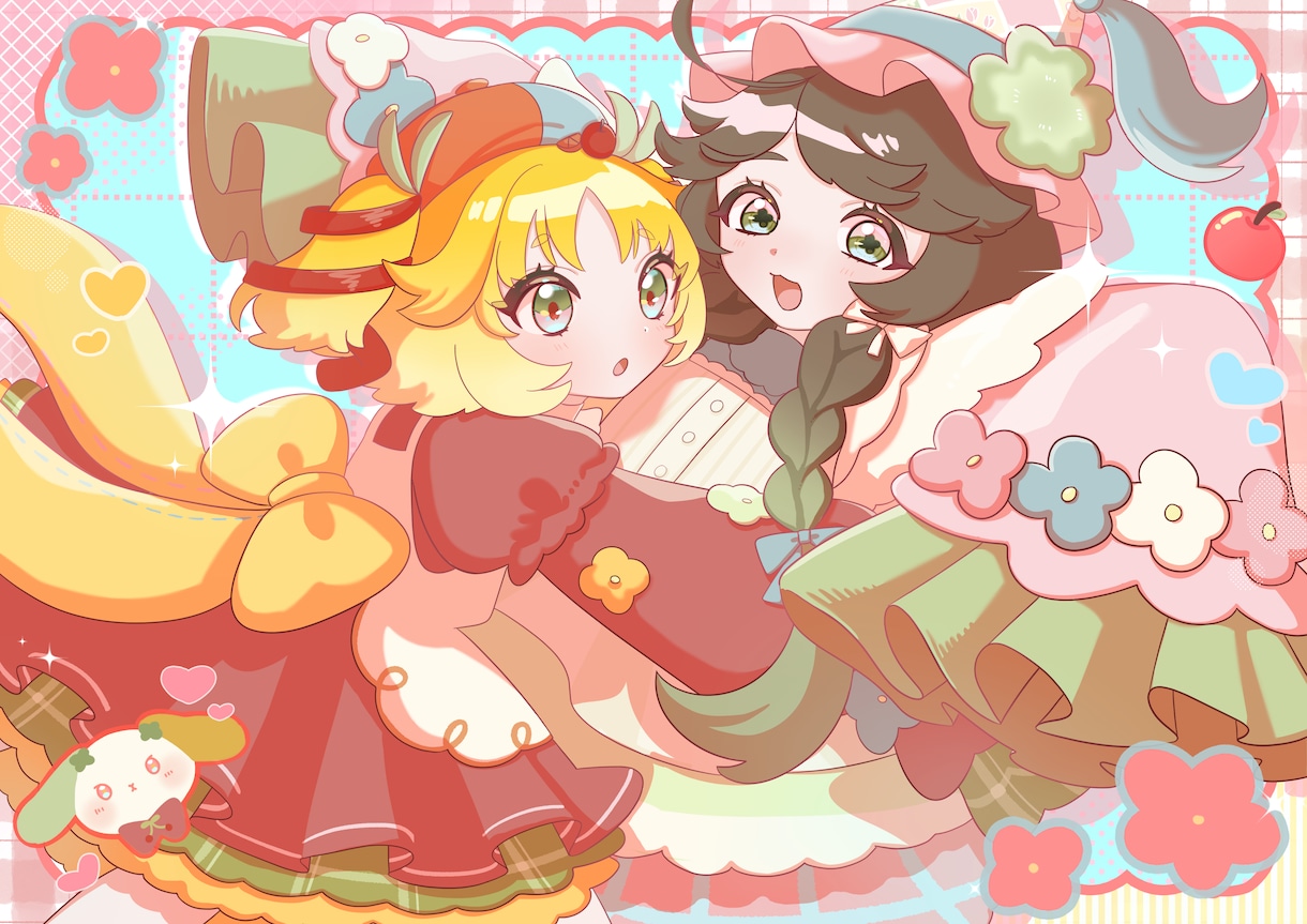商用OK！かわいい立ち絵や一枚絵制作します 一枚絵、立ち絵、SNSアイコン、歌ってみた等対応可能！ イメージ1