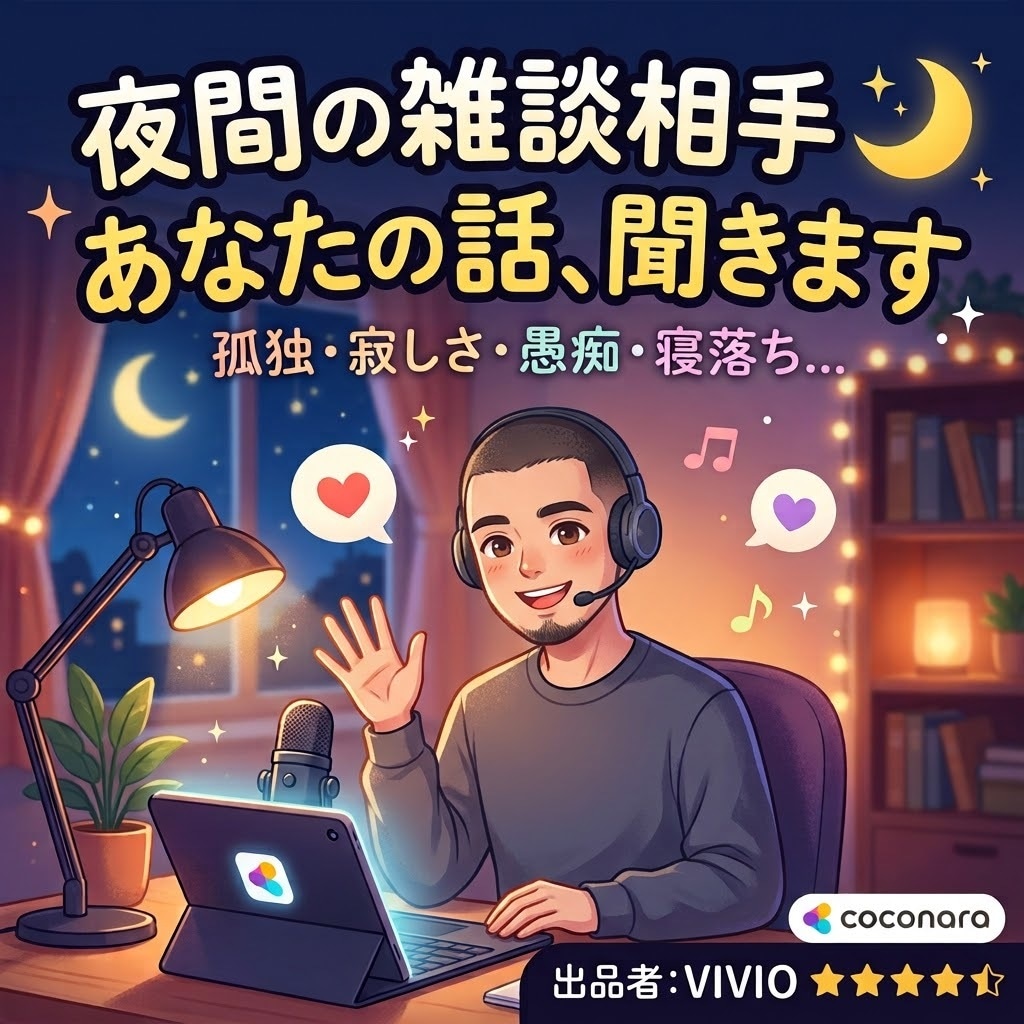 愚痴・悩み・雑談、なんでも聞きます 今日あったことから、誰にも言えない悩みまで。気軽にどうぞ。 イメージ1