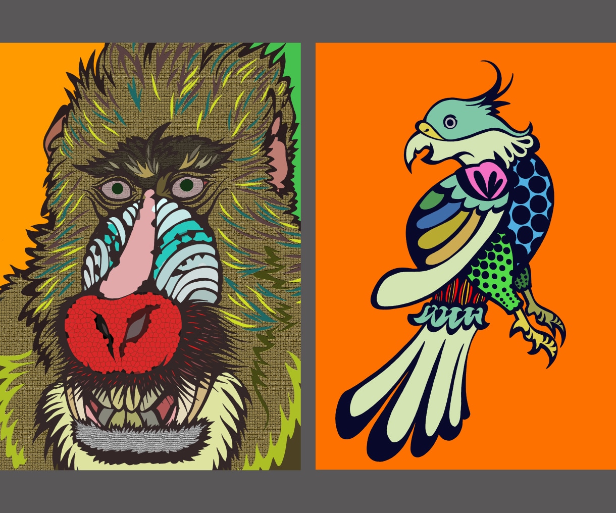 唯一無二の、魅力的な動物たちを描きます 大手文具メーカーにも起用された、個性溢れる動物に心奪われる！ イメージ3