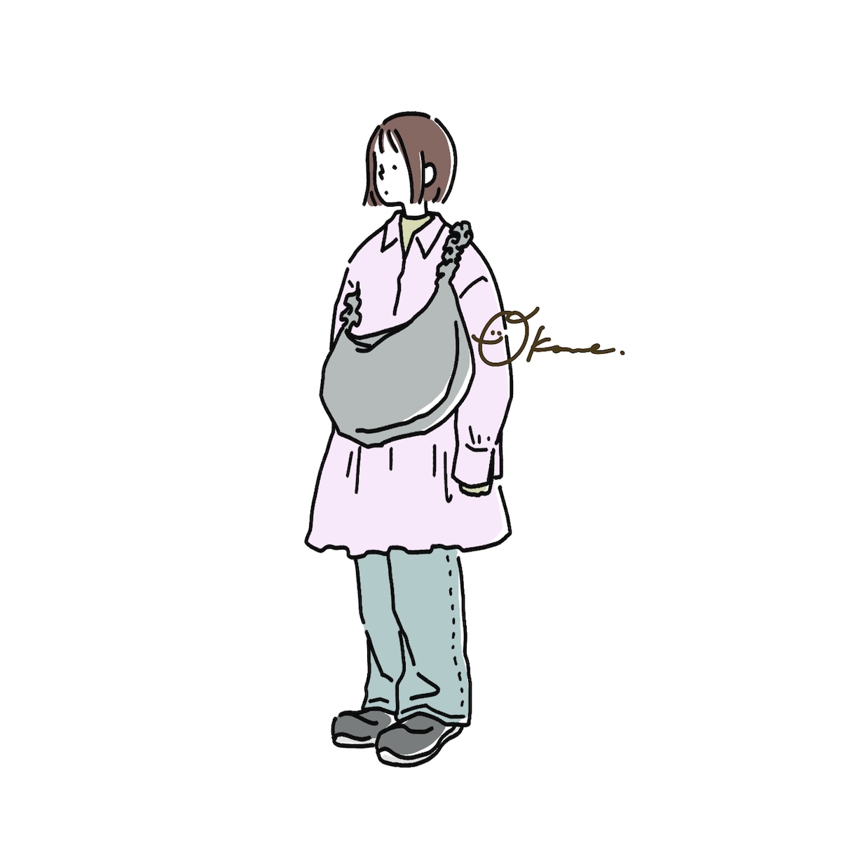 シンプルでお洒落なイラスト制作します アイコン・SNS・動画など様々な用途にてご使用いただけます＊ イメージ1