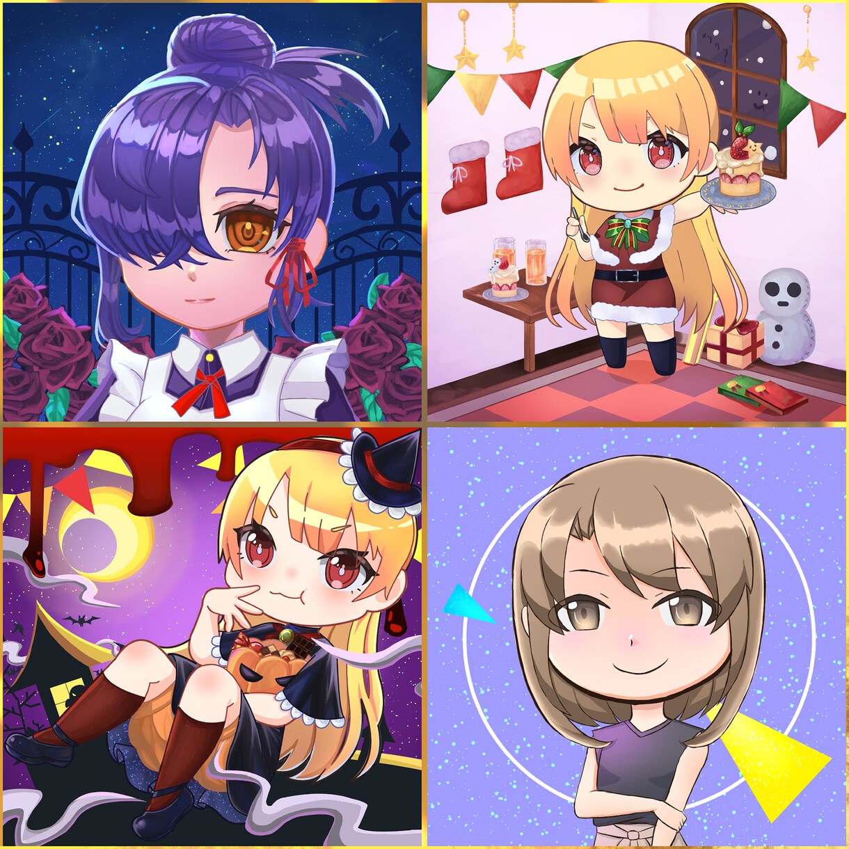 ミニキャラ描きます snsやYouTubeに使えるミニキャラ描きます！ イメージ2