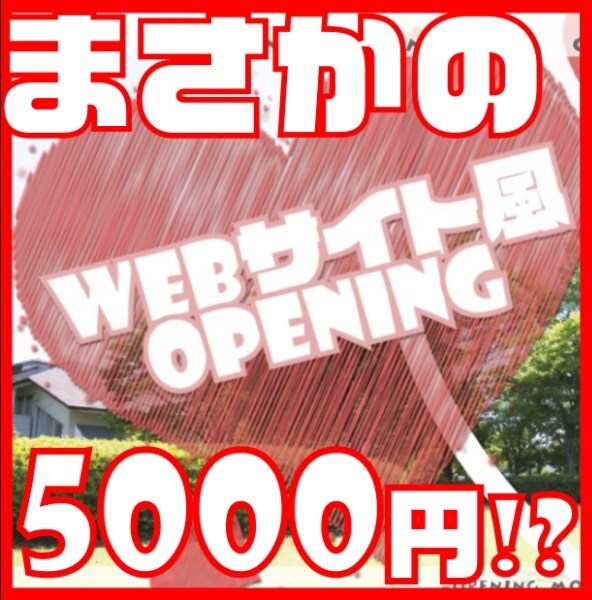 大特価【プロに負けない】結婚式オープニング作ります オシャレなWebサイト風ムービーが限定5組様で大特価中！！ イメージ1
