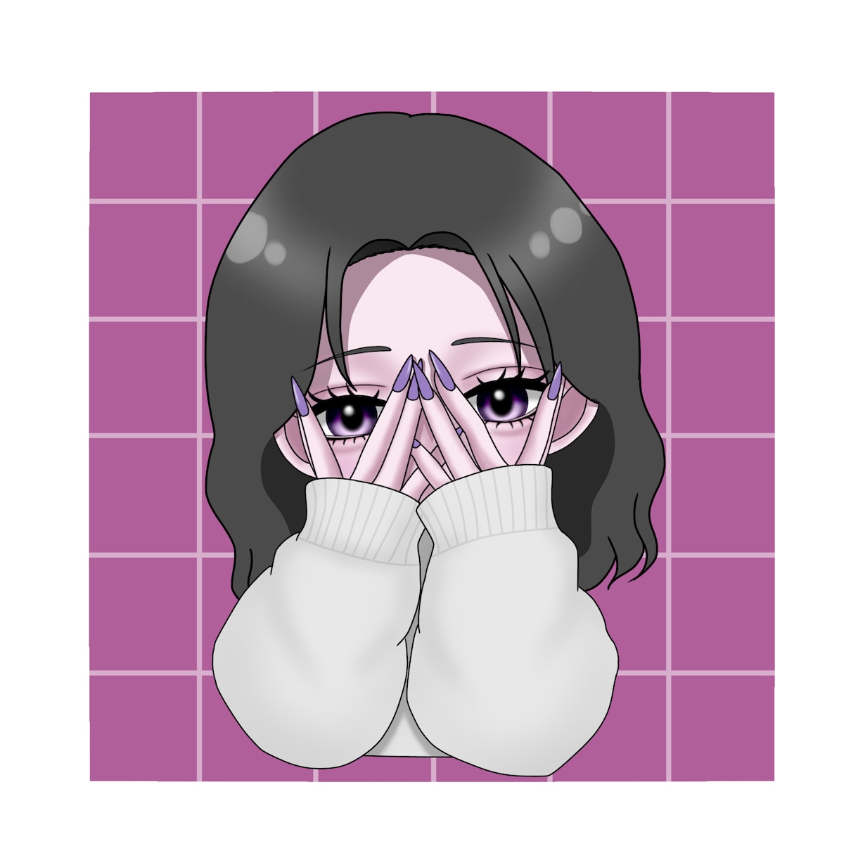 量産｜ちらっとミニキャラ描きます アイコン｜SNS｜配信等で使える◎ イメージ3