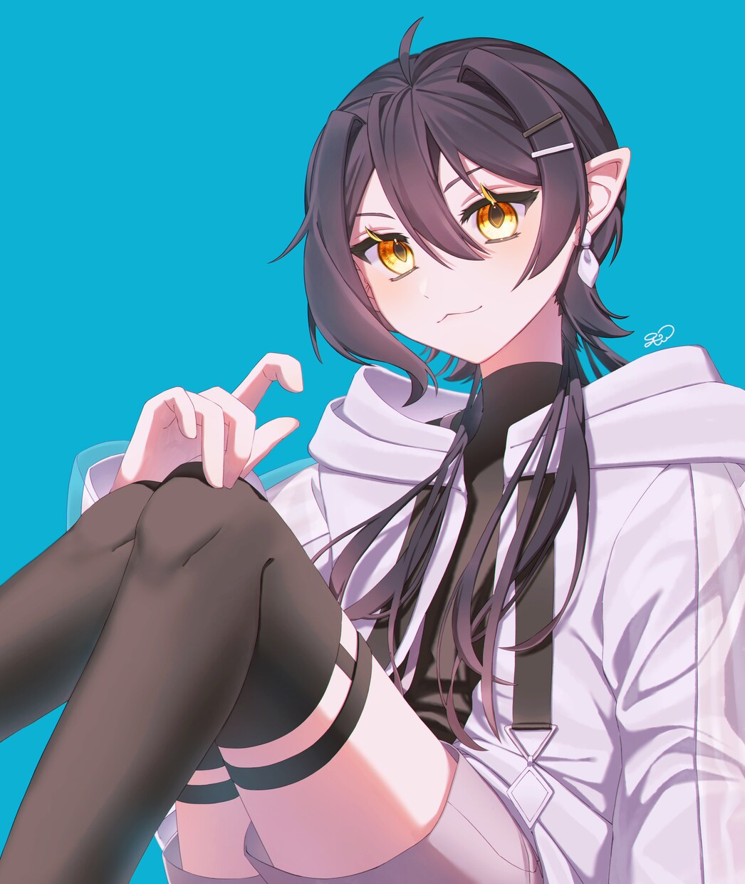 綺麗で純粋なイラストを制作します 中性・無性・少年少女などの曖昧な幼さ・美しさが得意です！ イメージ4