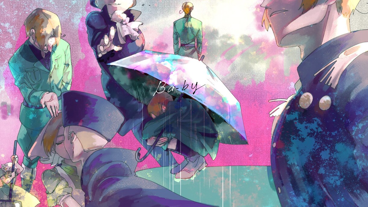曲を最大限に引き立たせる！MVの一枚絵を描きます 魅力的なサムネイルで憧れの一本釣り！ イメージ2