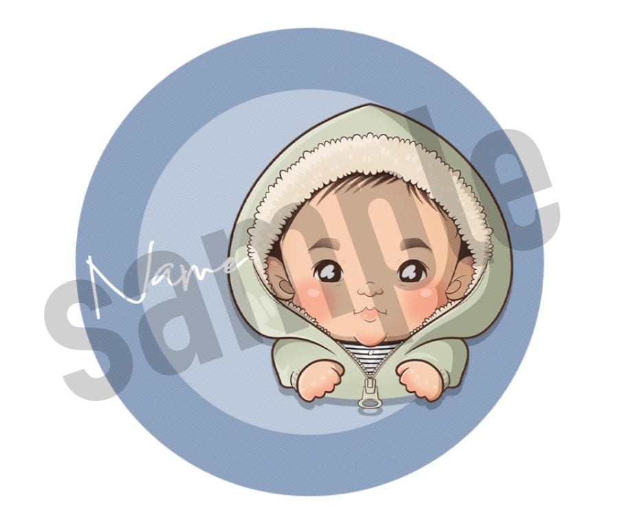Kids&Baby専門★可愛いイラスト描きます 【SNSアイコン用】プレゼントにイラストをちょっと添えて… イメージ8
