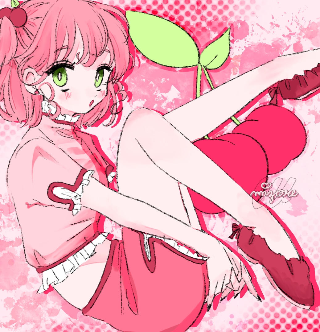 商用利用ok！可愛い女の子のイラスト作成します ふわふわポップで可愛いキャラクターをお好きなテイストで♪ イメージ1