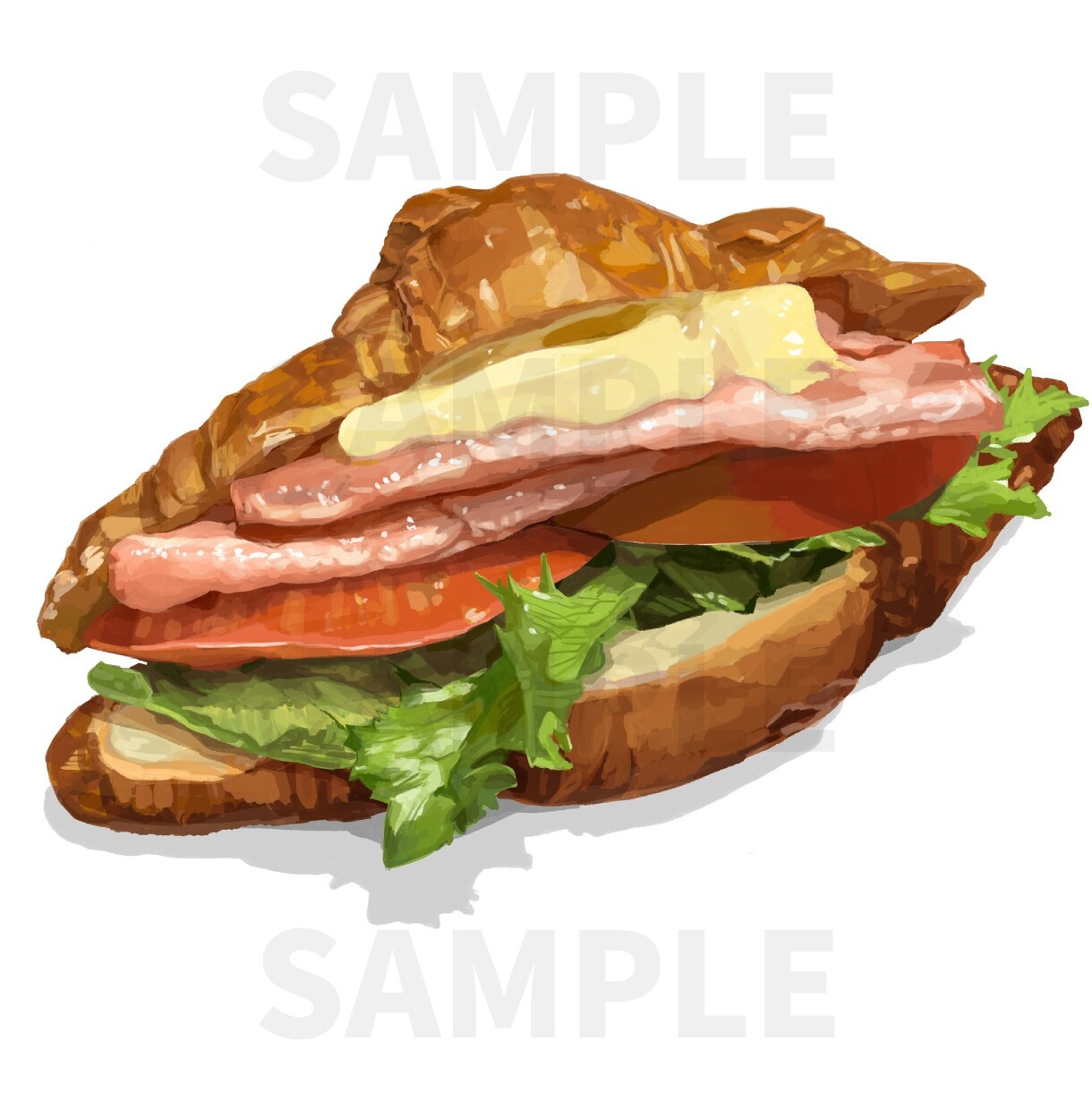 商用可！写真を元に食べ物のイラスト描きます メニュー表やショップカードに使えるかわいいイラストを制作 イメージ4