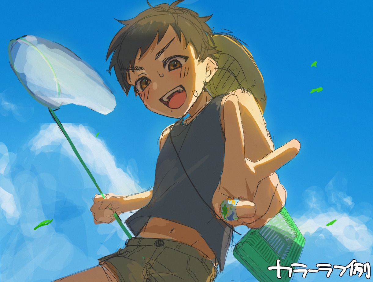 魅力的なキャラクターイラストを制作します 動画、アイコン、ヘッダー、グッズなど！ イメージ4