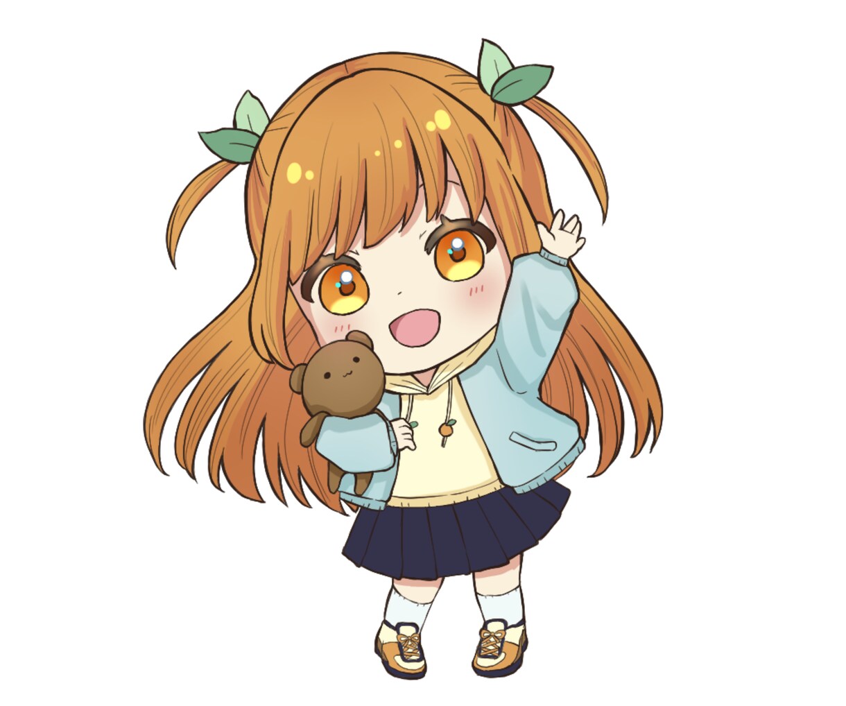 優しい雰囲気のかわいいミニキャラ描きます サムネイル、アイコン、グッズに！ イメージ6