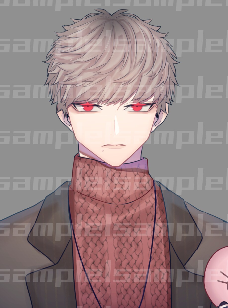 1点限定！『大人』モデル＆立ち絵込みで販売ます 男性Vtuberの姿をお探しの方、早く活動したい方オススメ！ イメージ3