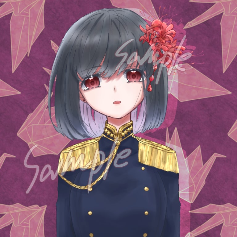 最短3日！ゆるかわSNS・ブログ用アイコン描きます 推し色を使用したい方や可愛いお洋服のこだわりに答えます！ イメージ4
